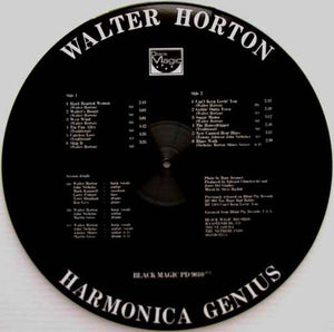 Walter Horton : Harmonica Genius (LP, Pic)