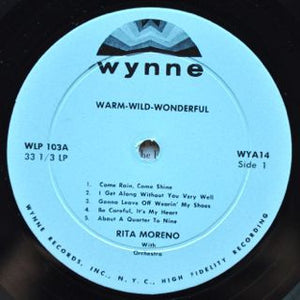 Rita Moreno : Warm, Wild Wonderful (LP, Mono)