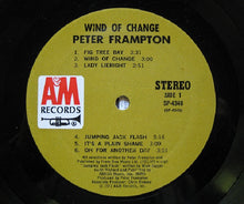 Laden Sie das Bild in den Galerie-Viewer, Peter Frampton : Wind Of Change (LP, Album)

