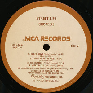 Crusaders* : Street Life (LP, Album, M/Print,  Pi)