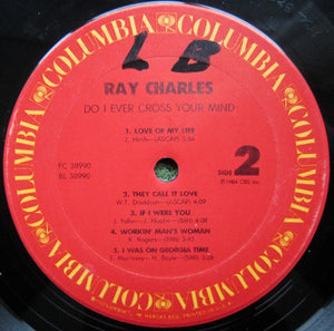 Ray Charles : Do I Ever Cross Your Mind (LP, Album)