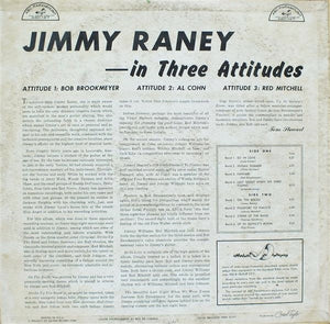 Jimmy Raney : Jimmy Raney In Three Attitudes (LP, Album, Mono)