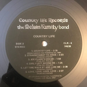 The McLain Family Band : Country Life (LP, Album)