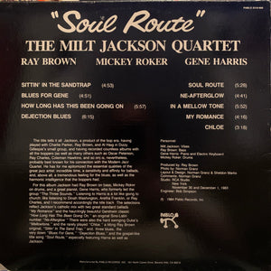 The Milt Jackson Quartet : Soul Route (LP)