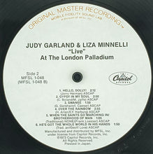 Laden Sie das Bild in den Galerie-Viewer, Judy Garland &amp; Liza Minnelli : &quot;Live&quot; At The London Palladium (LP, Album, RE, RM)

