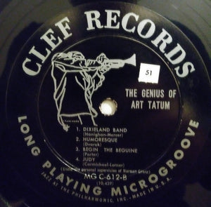 Art Tatum : The Genius Of Art Tatum #1 (LP, Album, Mono, Hol)