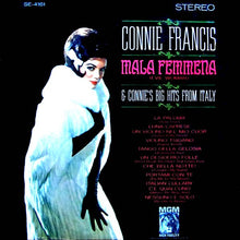 Charger l&#39;image dans la galerie, Connie Francis : Mala Femmena (Evil Woman) &amp; Connie&#39;s Big Hits From Italy (LP, Album)
