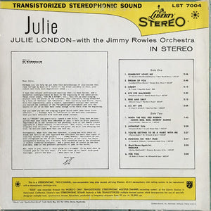 Julie London : Julie (LP, Album)