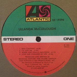 Ullanda McCullough : Ullanda McCullough (LP, Album)