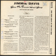 Charger l&#39;image dans la galerie, Jimmie Davis With The Anita Kerr Singers : Jimmie Davis Sings His Favorite Gospel Songs (10&quot;, Album, Mono)
