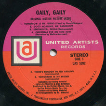 Load image into Gallery viewer, Henry Mancini : Gaily, Gaily (The Original Motion Picture Score) (LP, Album)
