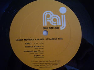 Lanny Morgan : It's About Time (LP, Album)