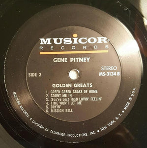 Gene Pitney : Golden Greats (LP, Album)