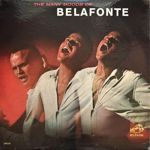 Harry Belafonte : The Many Moods Of Belafonte (LP, Album, Mono, Ind)