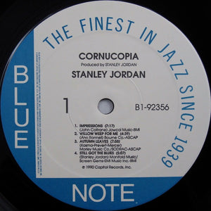 Stanley Jordan : Cornucopia (LP, Album)