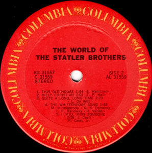 The Statler Brothers : The World Of The Statler Brothers (2xLP, Comp)