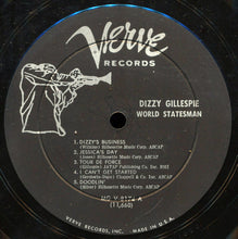 Load image into Gallery viewer, Dizzy Gillespie : World Statesman (LP, Album, Mono, RE)
