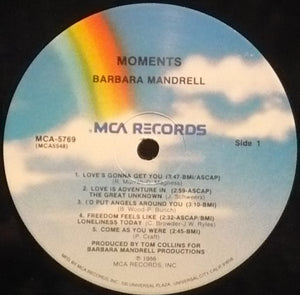 Barbara Mandrell : Moments (LP, Album)