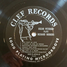 Load image into Gallery viewer, Oscar Peterson : Oscar Peterson Plays Richard Rodgers (LP, Album, Mono)
