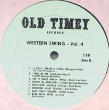 Load image into Gallery viewer, Various : Western Swing Vol. 4 (The 1930s) (LP, Comp, Mono)
