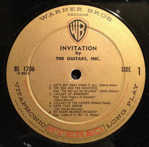 The Guitars, Inc. : Invitation (LP)