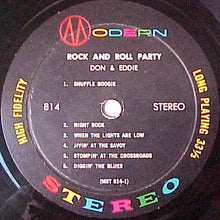 Charger l&#39;image dans la galerie, Don &amp; Eddie : Rock And Roll Party (LP, Album)
