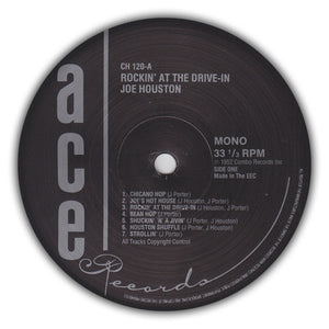 Joe Houston : Rockin' At The Drive In (LP, Album, RE)