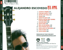 Charger l&#39;image dans la galerie, Alejandro Escovedo : Real Animal (CD, Album)
