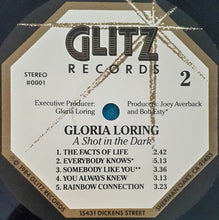 Charger l&#39;image dans la galerie, Gloria Loring : A Shot In The Dark (LP, Album)
