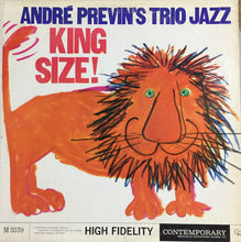 Load image into Gallery viewer, André Previn&#39;s Trio Jazz* : King Size! (LP, Album, Mono)
