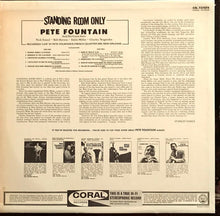 Charger l&#39;image dans la galerie, Pete Fountain : Standing Room Only (LP, Album, Glo)
