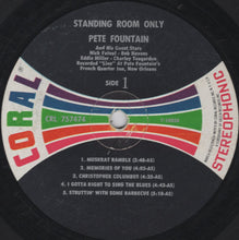 Laden Sie das Bild in den Galerie-Viewer, Pete Fountain : Standing Room Only (LP, Album, Glo)
