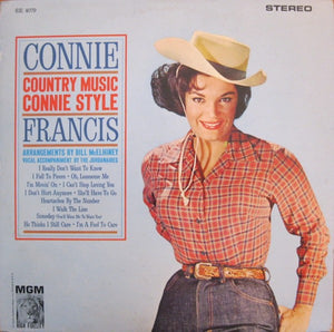 Connie Francis : Country Music Connie Style (LP, Album)