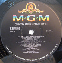 Laden Sie das Bild in den Galerie-Viewer, Connie Francis : Country Music Connie Style (LP, Album)
