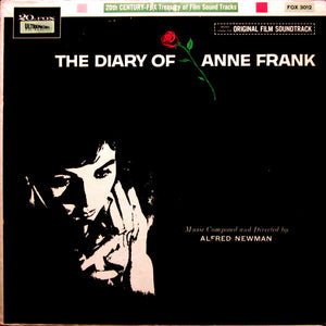 Alfred Newman : The Diary Of Anne Frank:  Music From The Original Soundtrack  (LP, Album, Mono)
