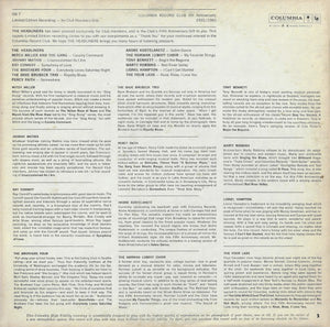 Various : The Headliners (LP, Comp, Mono, Club, Ltd, Smplr, CRC)