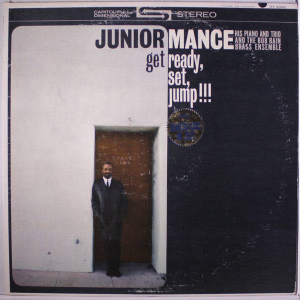 The Junior Mance Trio* With The Bob Bain Brass Ensemble : Get Ready, Set, Jump!!! (LP, Album)