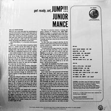 Laden Sie das Bild in den Galerie-Viewer, The Junior Mance Trio* With The Bob Bain Brass Ensemble : Get Ready, Set, Jump!!! (LP, Album)
