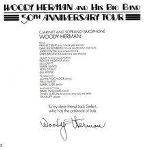 Laden Sie das Bild in den Galerie-Viewer, The Woody Herman Big Band : 50th Anniversary Tour (CD, Album)
