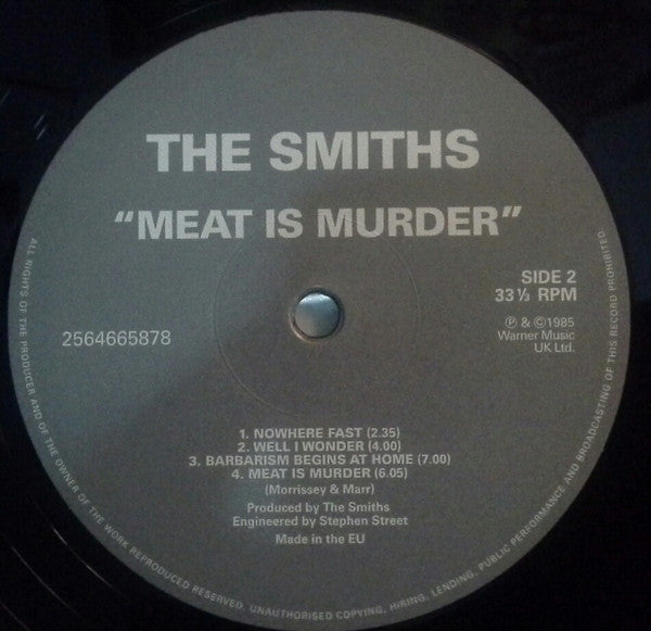 Buy The Smiths : Meat Is Murder (LP, Album, RE, RM) Online for a