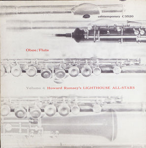 Howard Rumsey's Lighthouse All-Stars : Volume 4, Oboe/Flute (LP, Album, Mono)