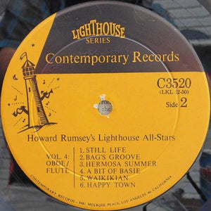 Howard Rumsey's Lighthouse All-Stars : Volume 4, Oboe/Flute (LP, Album, Mono)
