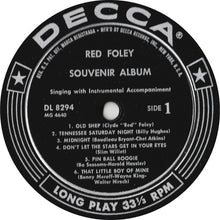 Laden Sie das Bild in den Galerie-Viewer, Red Foley : Souvenir Album (LP, Album, Mono)
