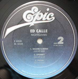 Ed Calle : Nightgames (LP, Album)