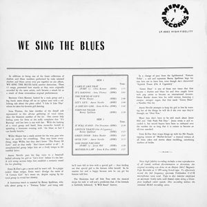 Various : We Sing The Blues (LP, Comp, Mono)