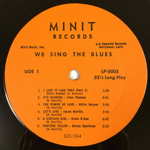 Laden Sie das Bild in den Galerie-Viewer, Various : We Sing The Blues (LP, Comp, Mono)
