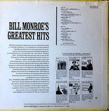 Charger l&#39;image dans la galerie, Bill Monroe : Bill Monroe&#39;s Greatest Hits (LP, Comp)
