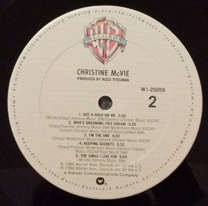 Christine McVie : Christine McVie (LP, Album, Club)