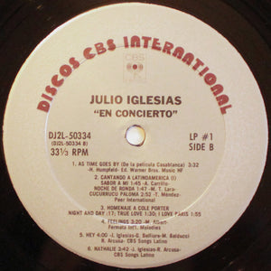 Julio Iglesias : En Concierto (2xLP, Album, Gat)