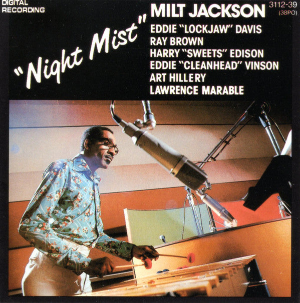 Milt Jackson : Night Mist (CD, Album, RE)
